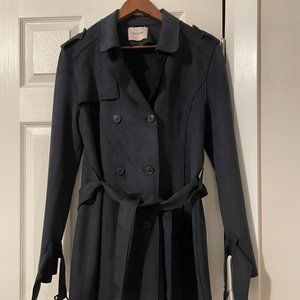 ORSAY - trench coat  size  EUR 42 (L-XL), black color - NEW